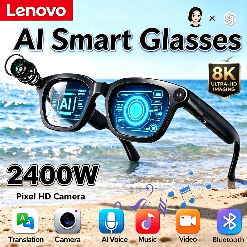 Lenovo 8K HD Smart AI Glasses  - Smart Glasses Lens ulasan dan harga