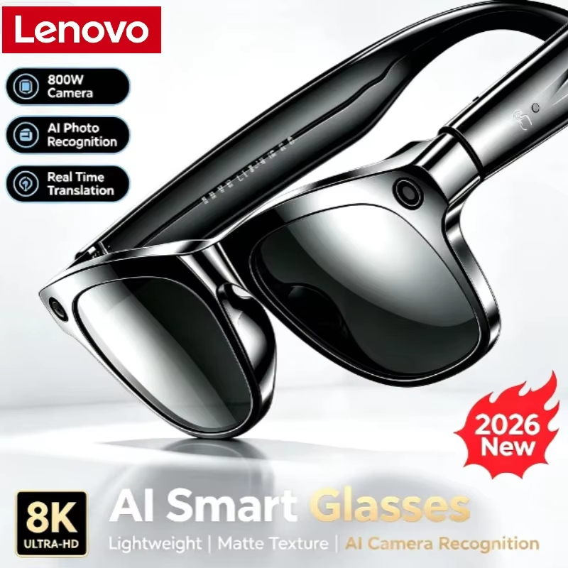 Lenovo AI Smart Glasses 8K Vid - Smart Glasses Lens ulasan dan harga