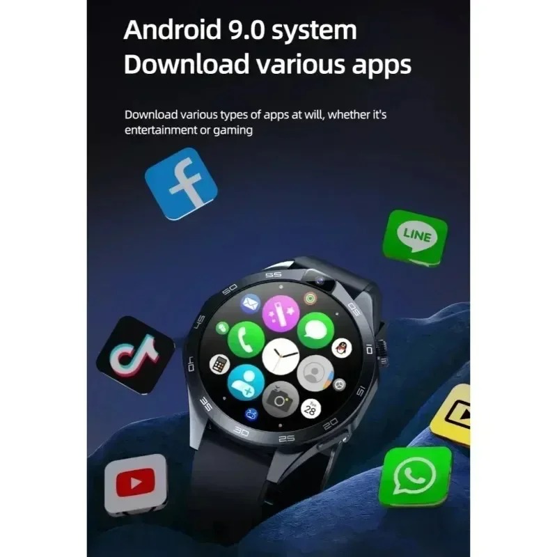 New X11 4G Mens Smart Watch Du - Fall Detection Watch ulasan dan harga