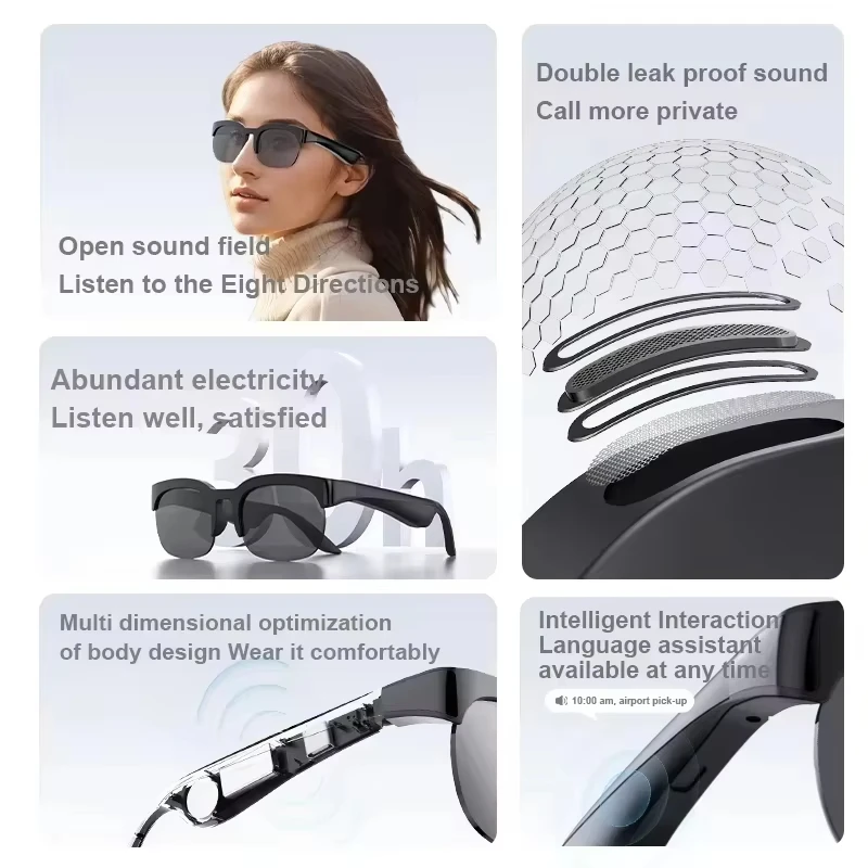 Lenovo 12K AI Smart Glasses El - Smart Glasses Lens ulasan dan harga