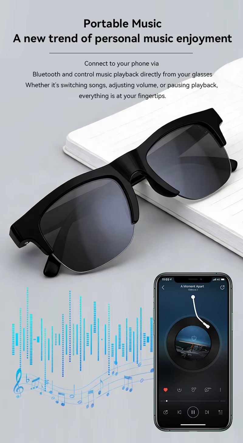 Lenovo 12K Smart AI Glasses 25 - Smart Glasses Lens ulasan dan harga